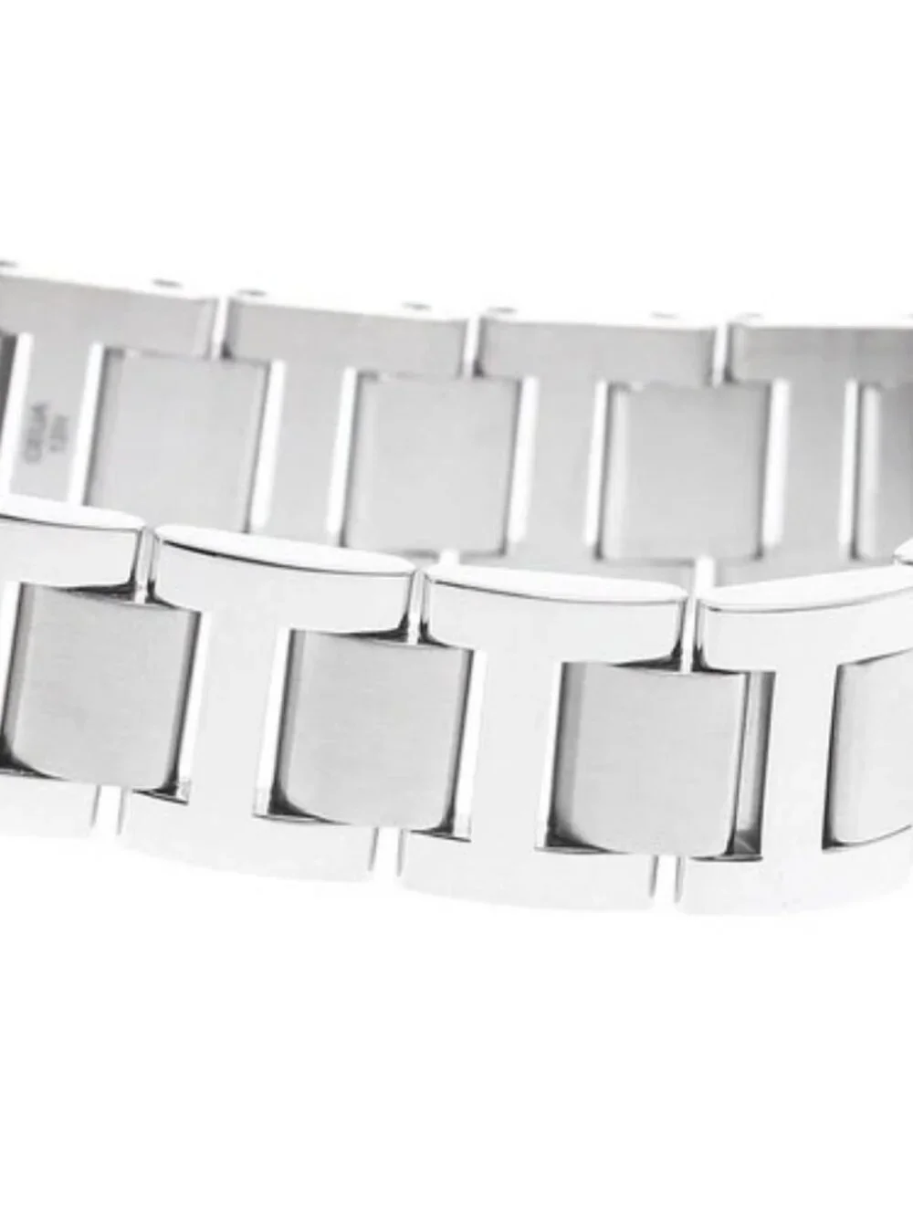 CARTIER Baron blue SM W69010Z4 Silver Dial Quartz Ladies Watch_957553
